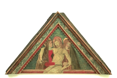 Pietà con la Madonna e San Giovanni evangelista